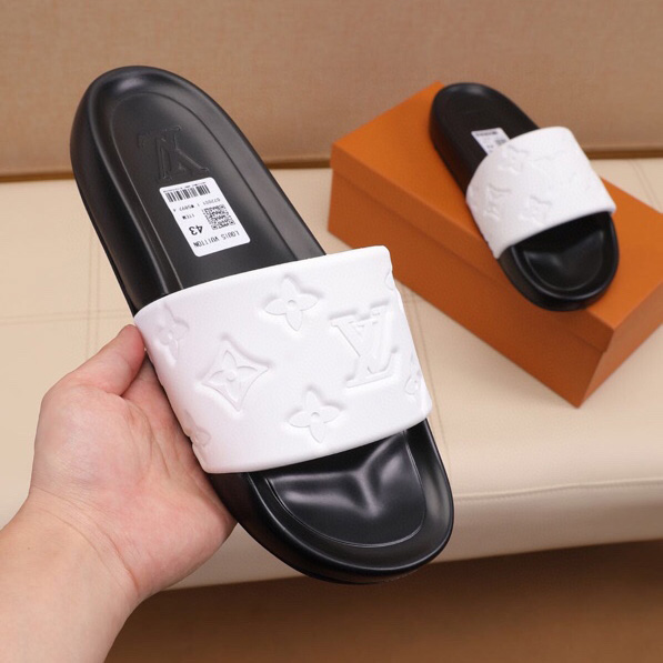 Louis Vuitton Monogram Slippers - DopestKickz