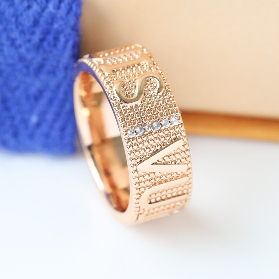 Louis Vuitton Monogram Silver Ring - DopestKickz