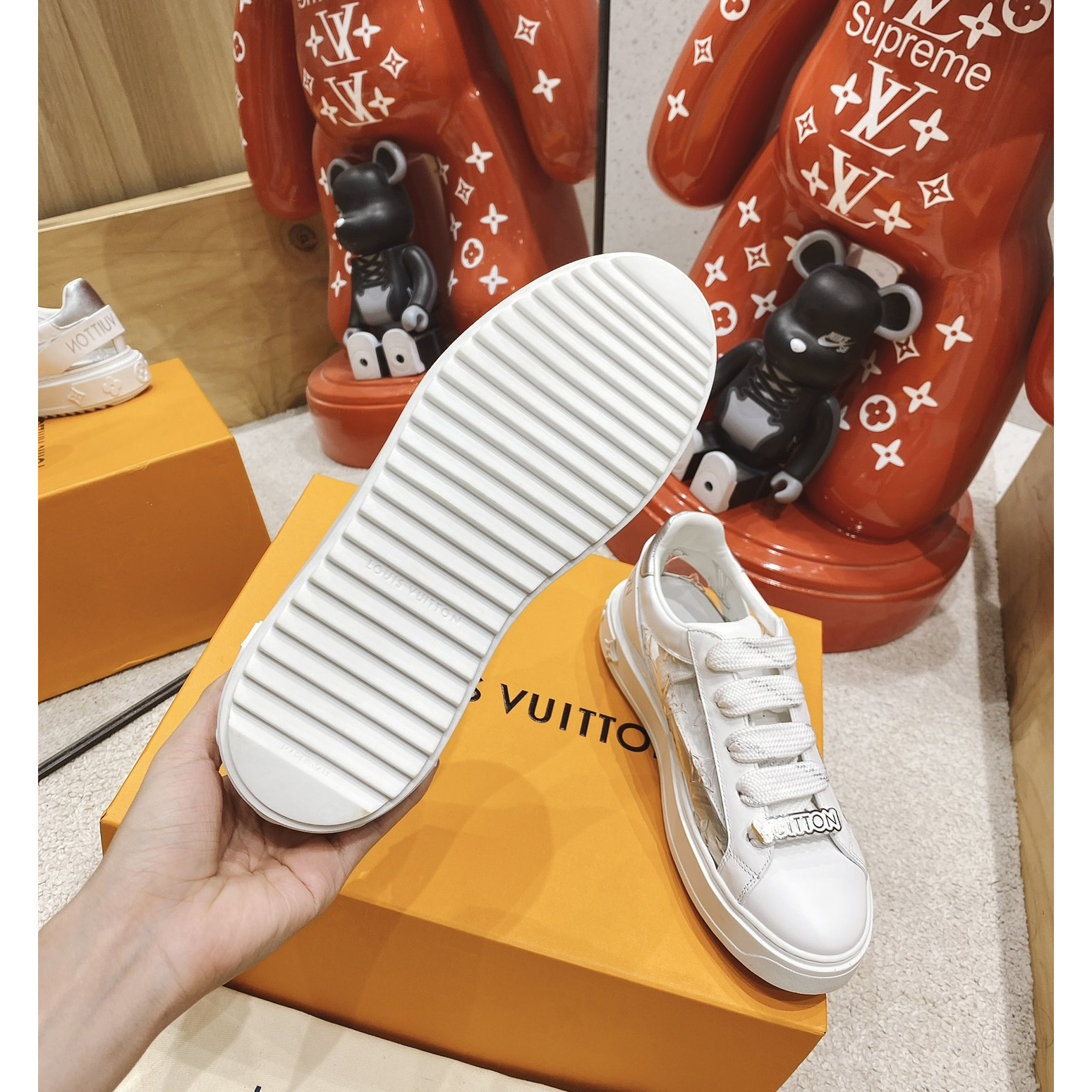 Louis Vuitton Time Out Sneaker  - DopestKickz