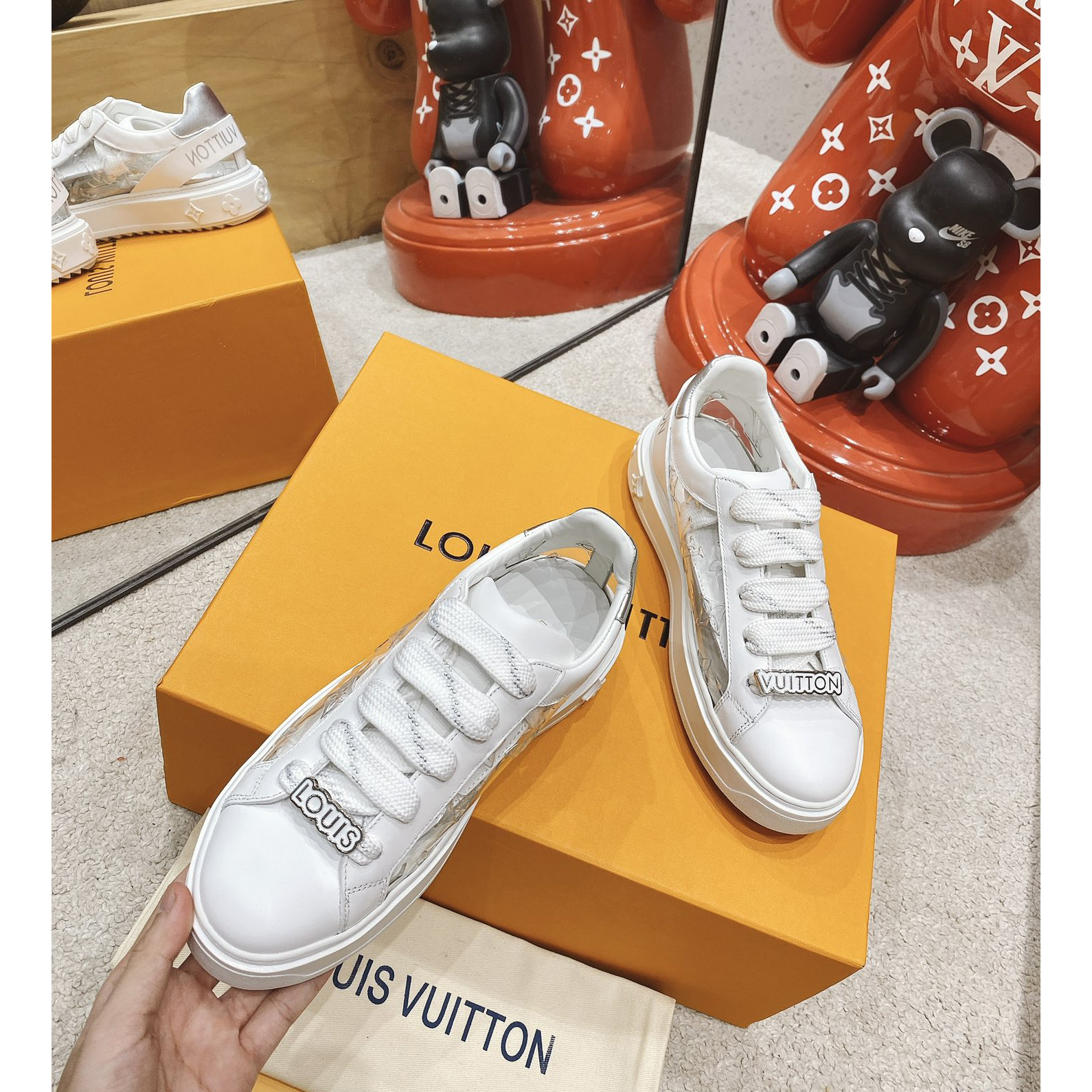 Louis Vuitton Time Out Sneaker  - DopestKickz