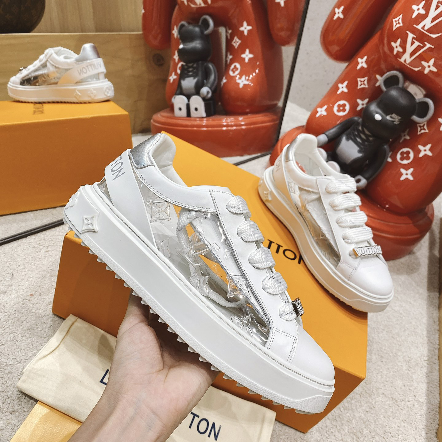 Louis Vuitton Time Out Sneaker  - DopestKickz