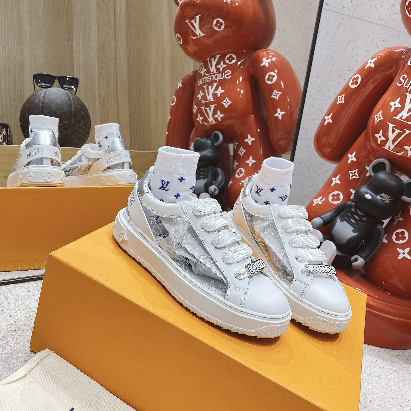 Louis Vuitton Time Out Sneaker  - DopestKickz