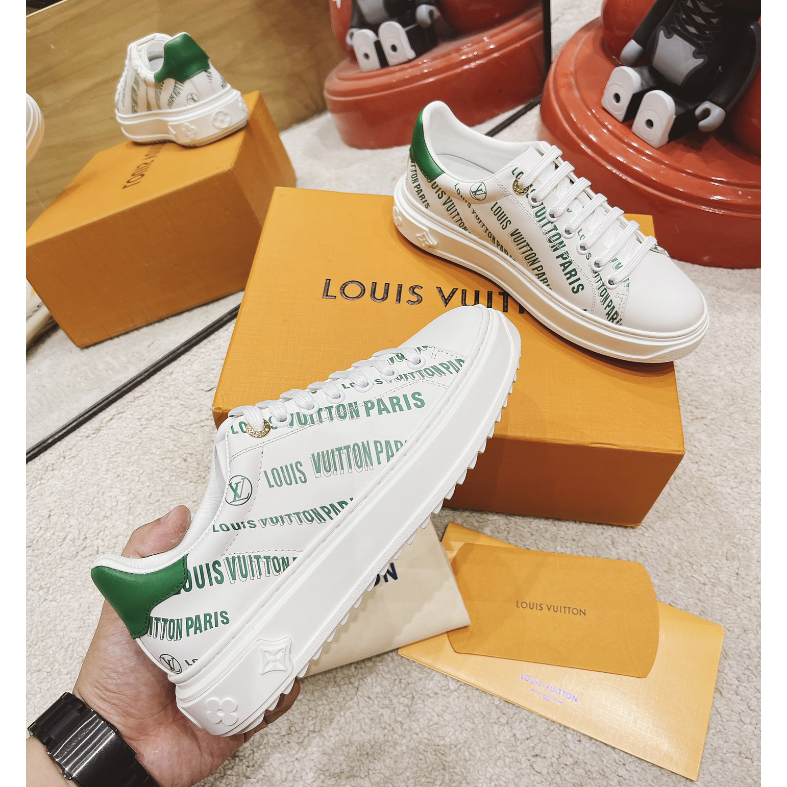 Louis Vuitton Time Out Sneaker  - DopestKickz