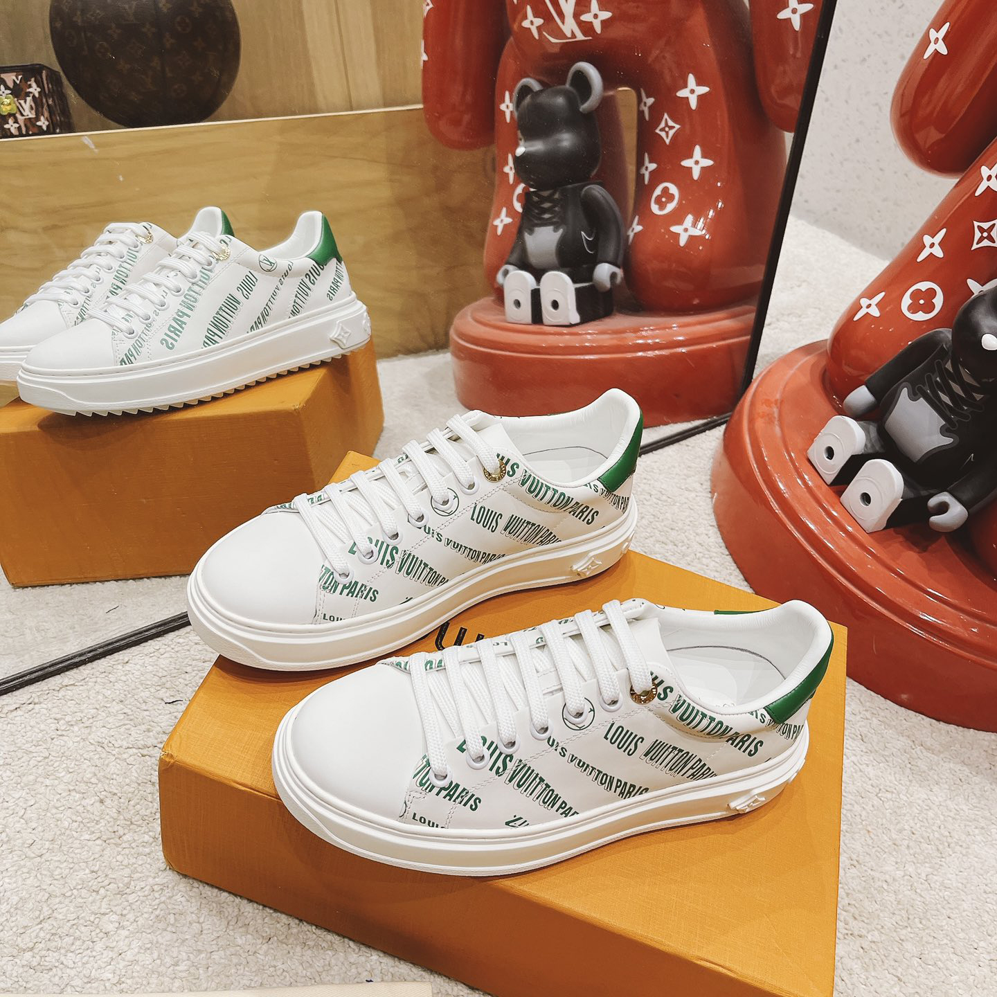 Louis Vuitton Time Out Sneaker  - DopestKickz