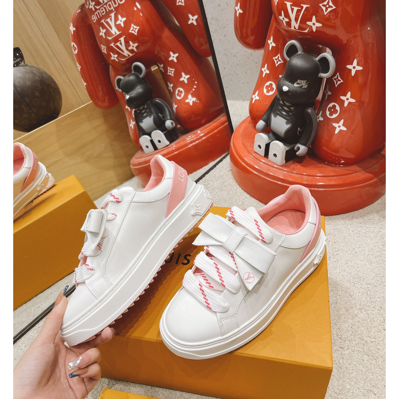 Louis Vuitton Logo Sneaker - DopestKickz