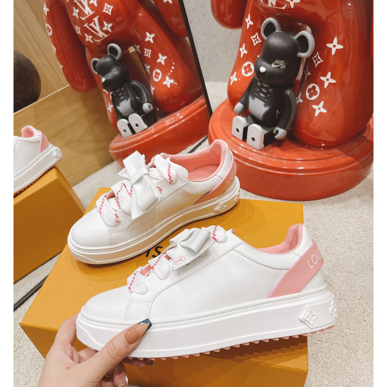 Louis Vuitton Logo Sneaker - DopestKickz