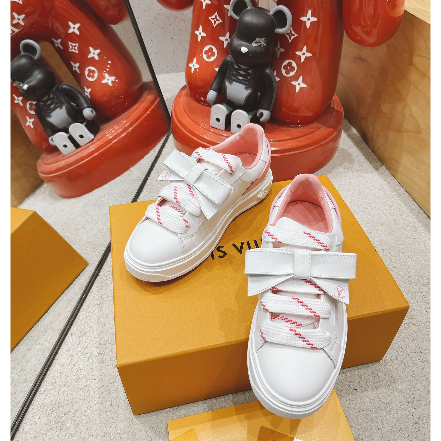 Louis Vuitton Logo Sneaker - DopestKickz
