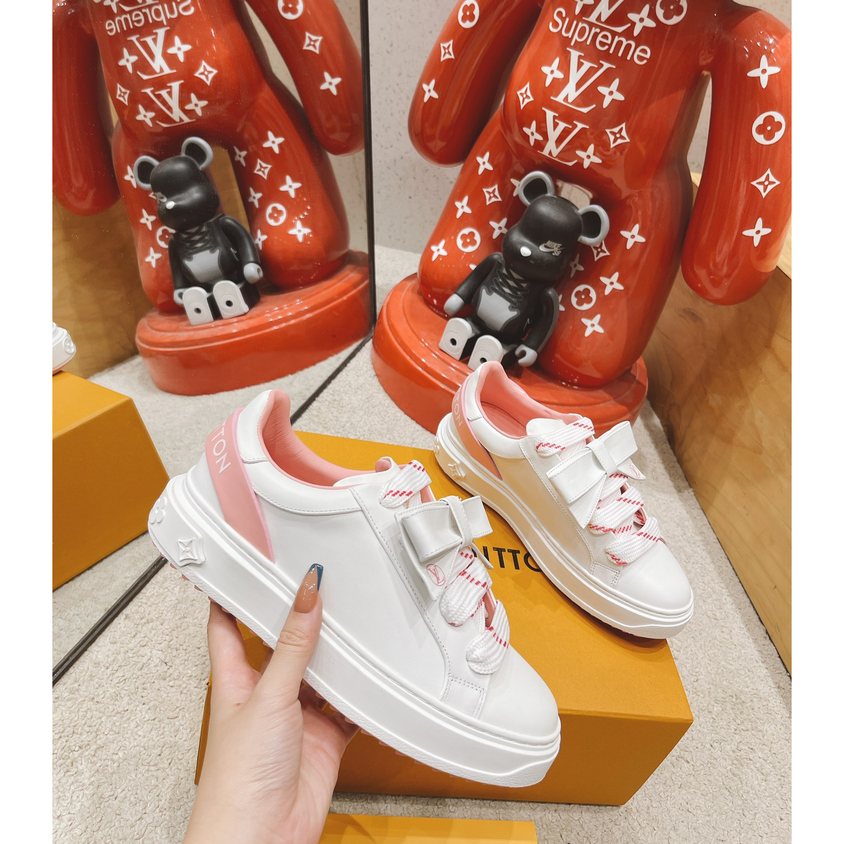 Louis Vuitton Logo Sneaker - DopestKickz
