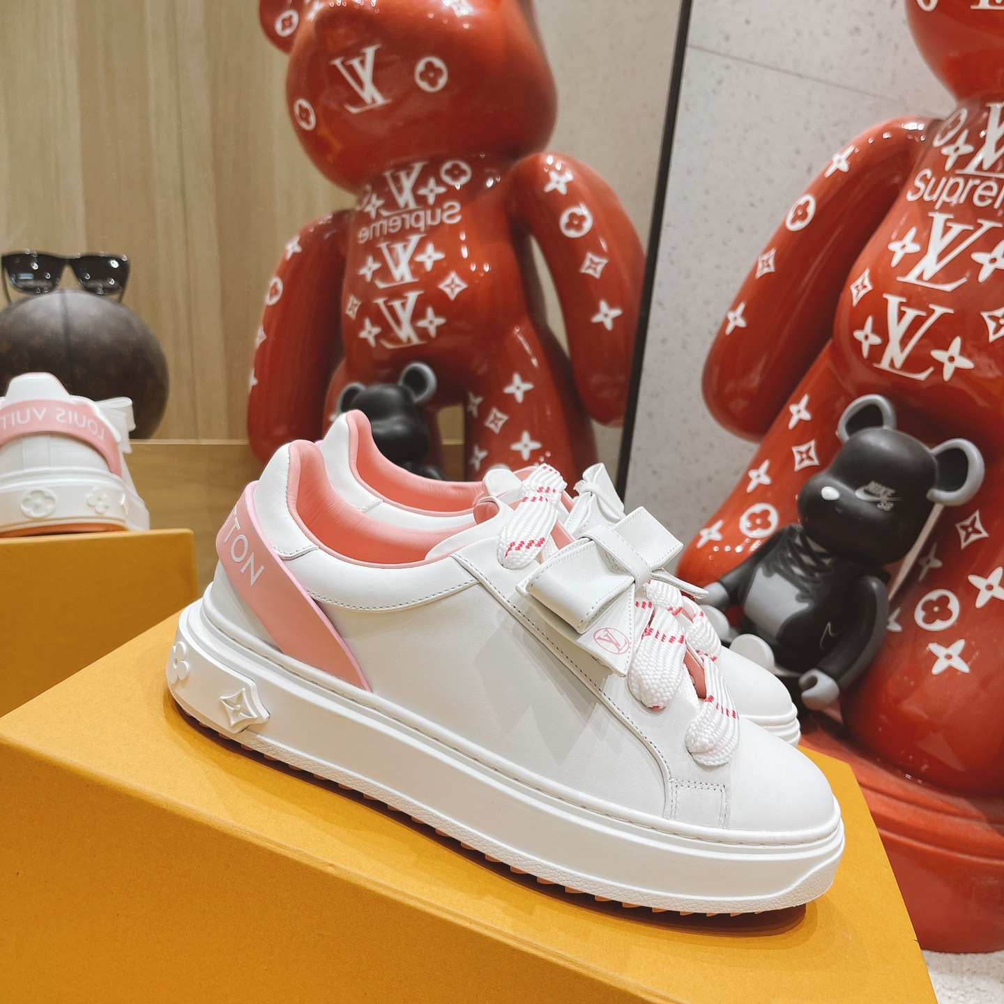 Louis Vuitton Logo Sneaker - DopestKickz