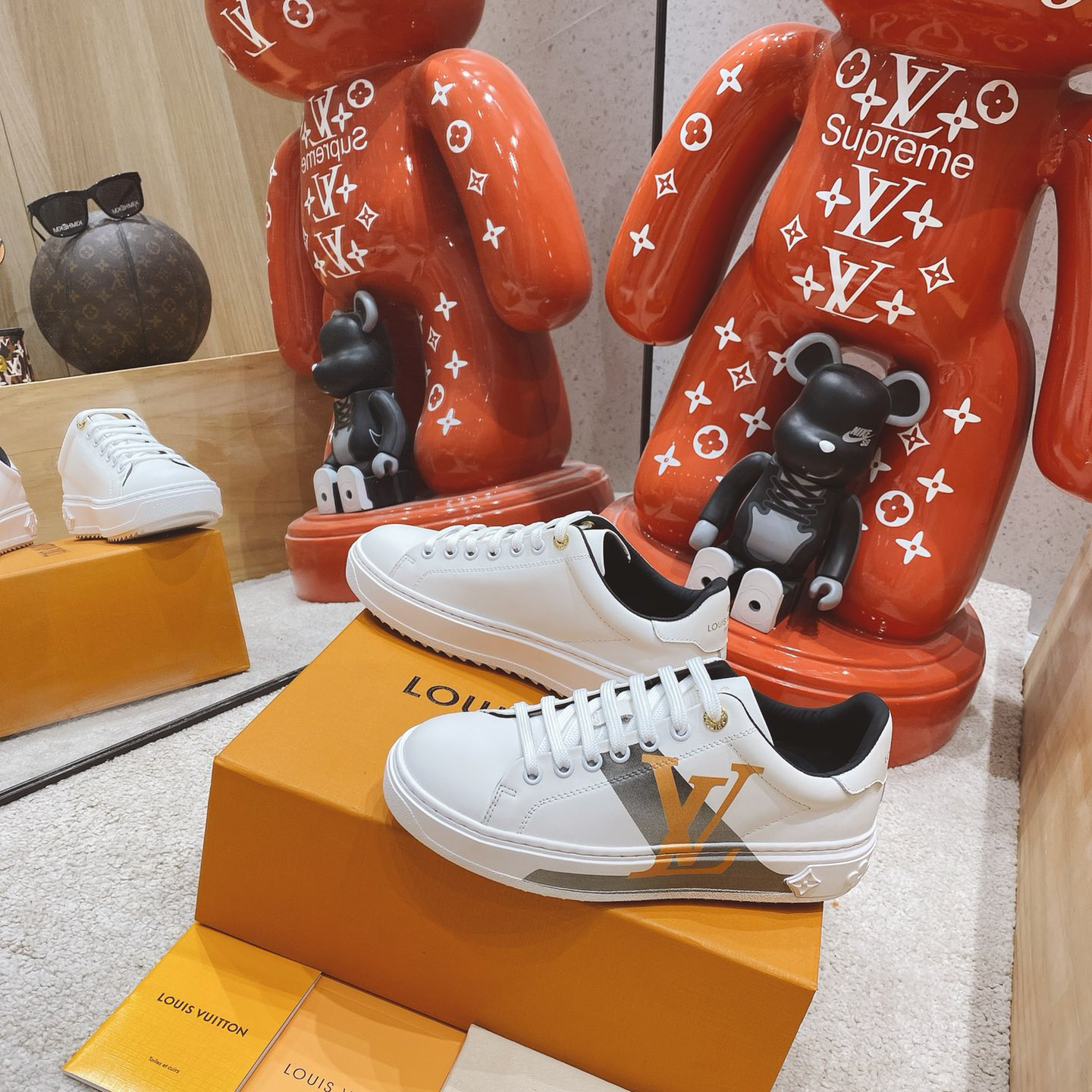Louis Vuitton Logo Sneaker - DopestKickz