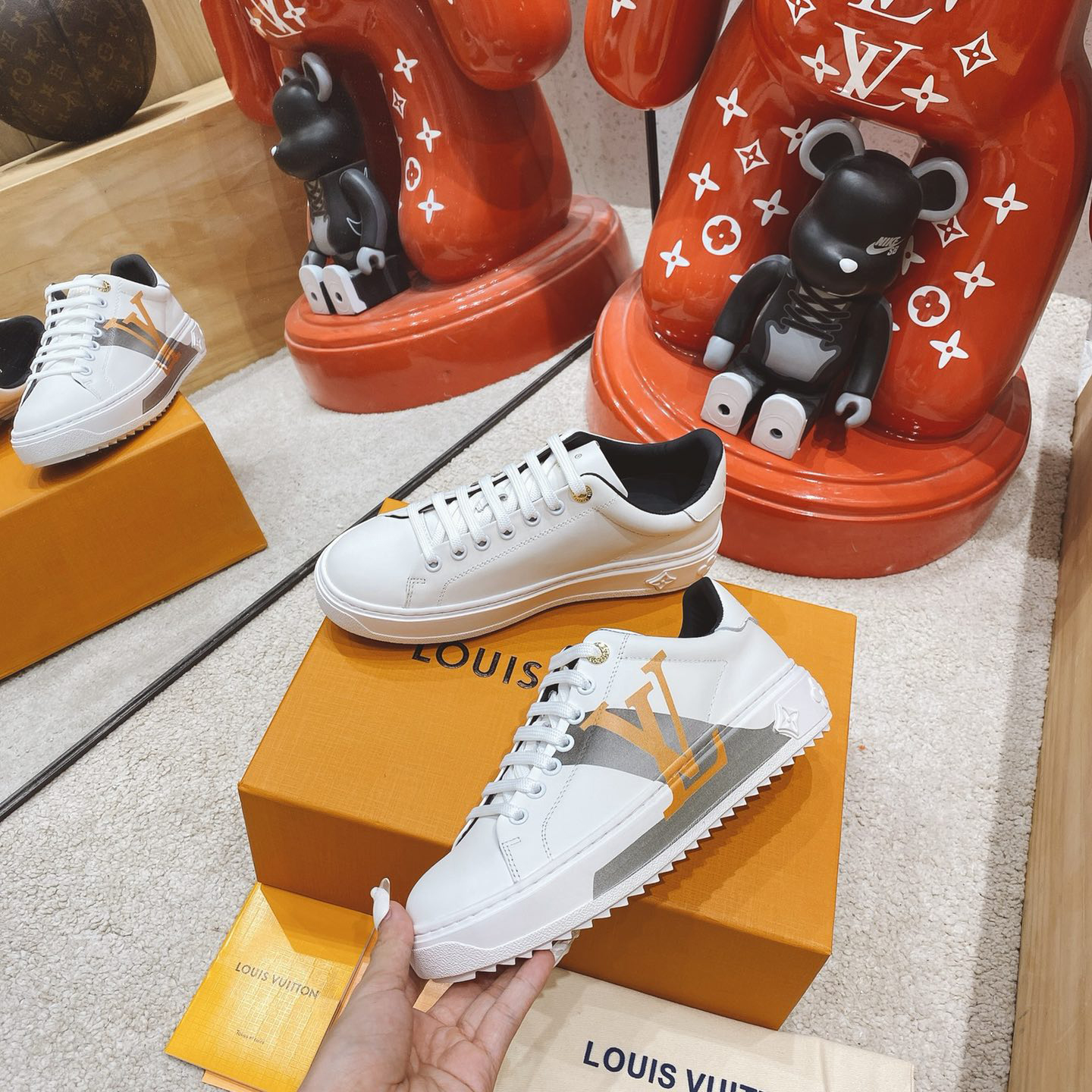 Louis Vuitton Logo Sneaker - DopestKickz