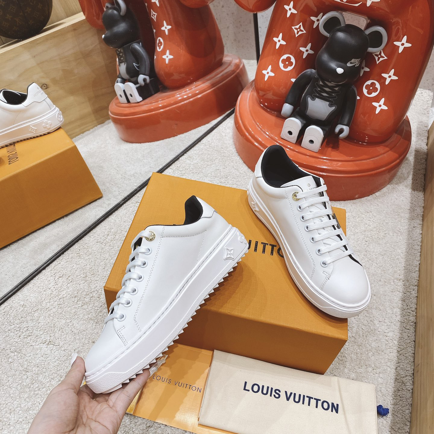 Louis Vuitton Logo Sneaker - DopestKickz