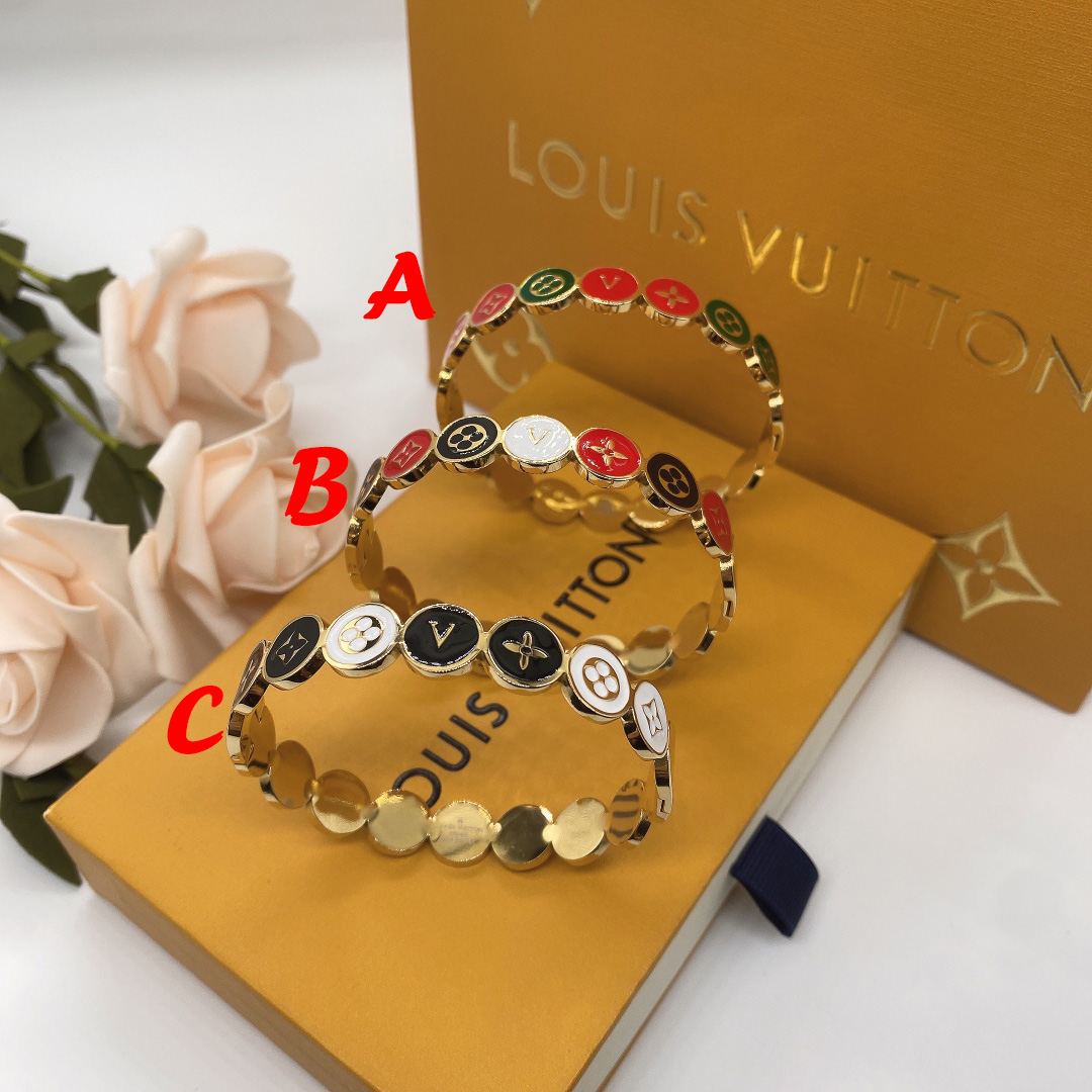 Louis Vuitton 'LV' Bracelet - DopestKickz