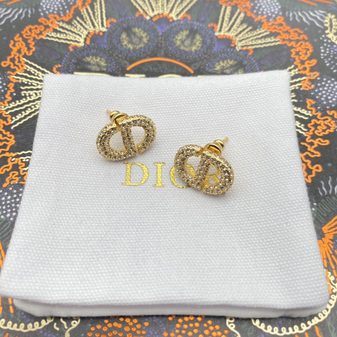 Dior 'CD'  Earrings - DopestKickz