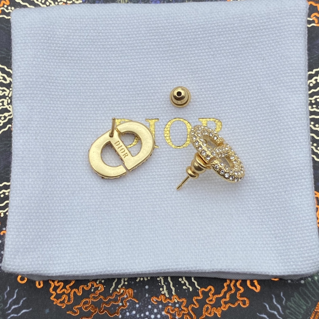 Dior 'CD'  Earrings - DopestKickz
