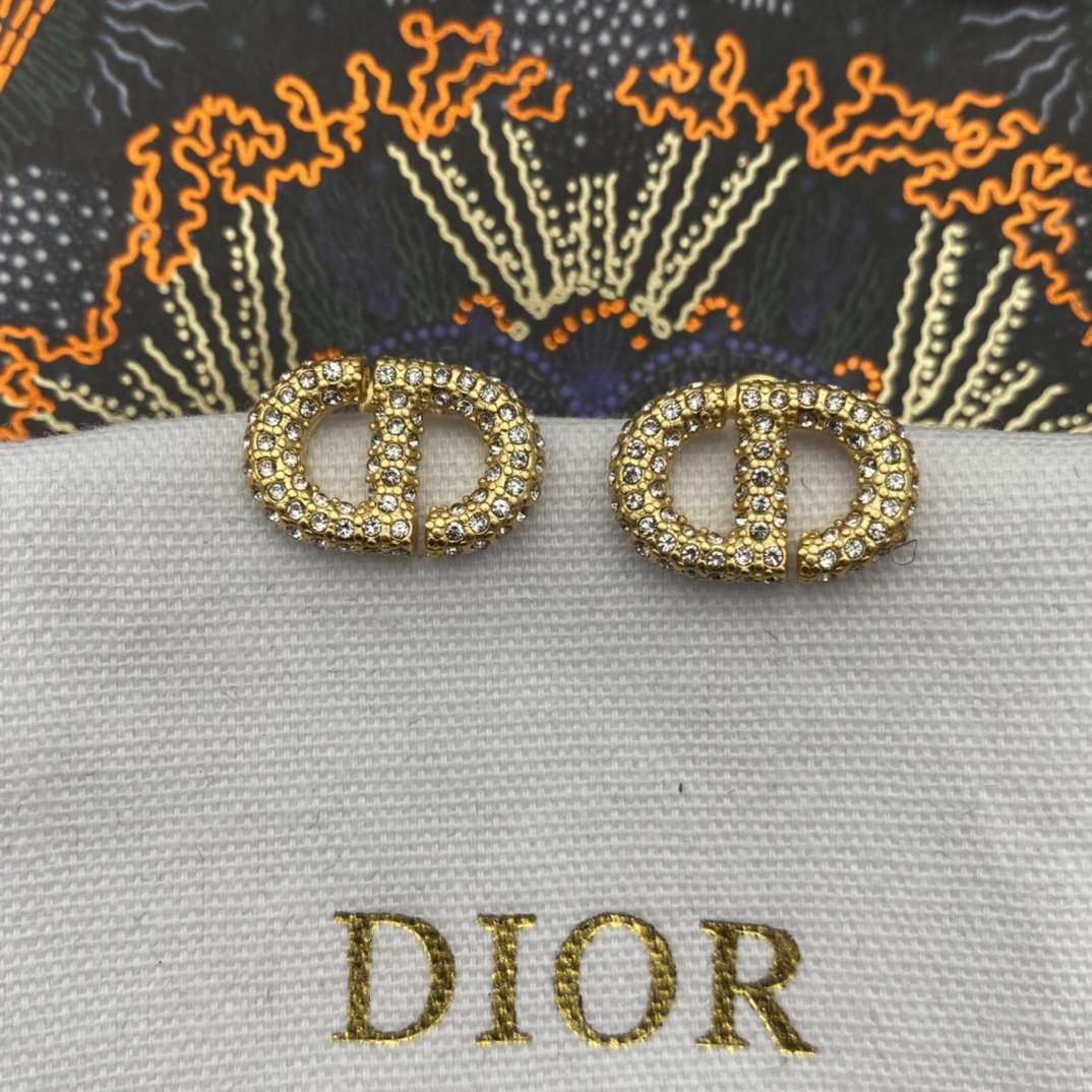 Dior 'CD'  Earrings - DopestKickz