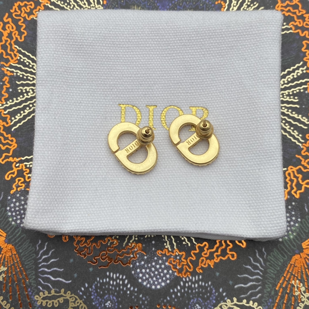 Dior 'CD'  Earrings - DopestKickz