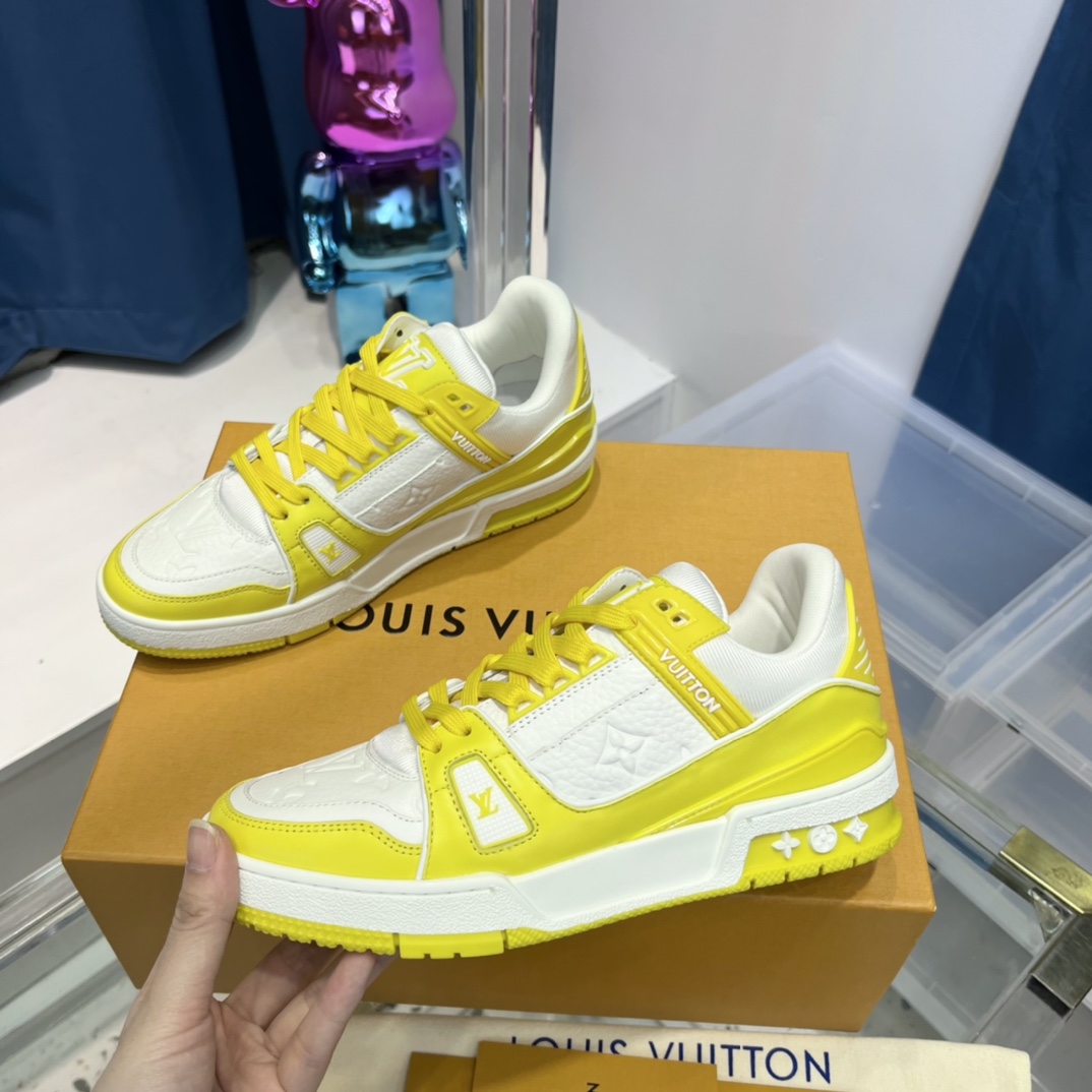 Louis Vuitton LV  Trainer Sneaker - DopestKickz