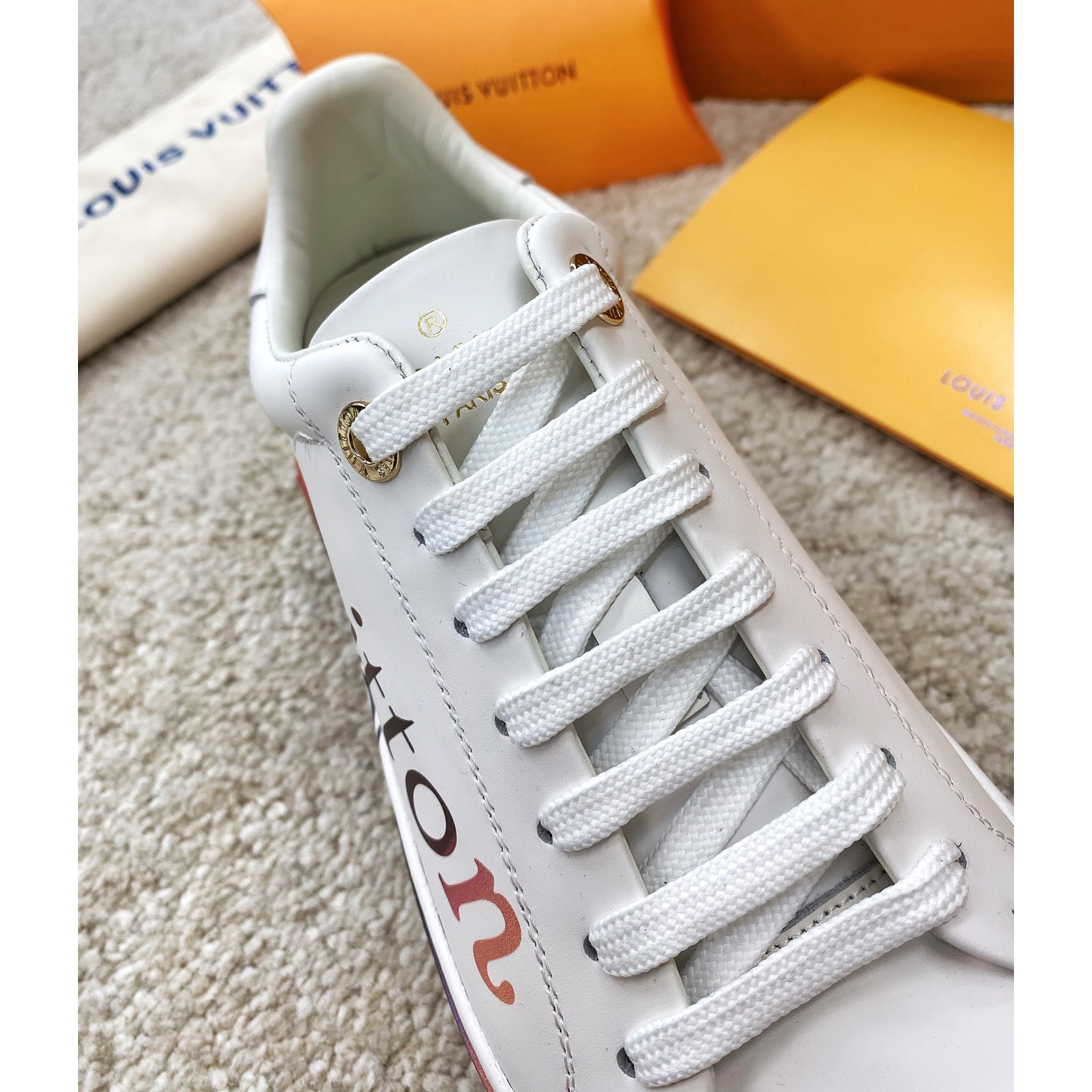 Louis Vuitton Logo Sneaker - DopestKickz