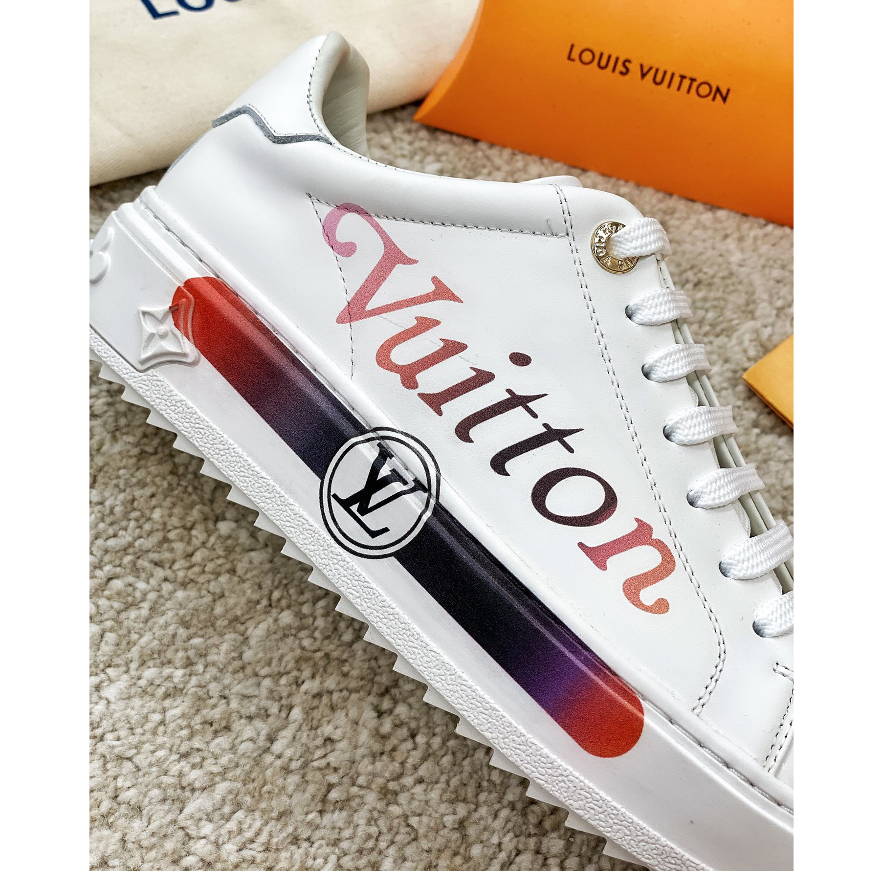 Louis Vuitton Logo Sneaker - DopestKickz