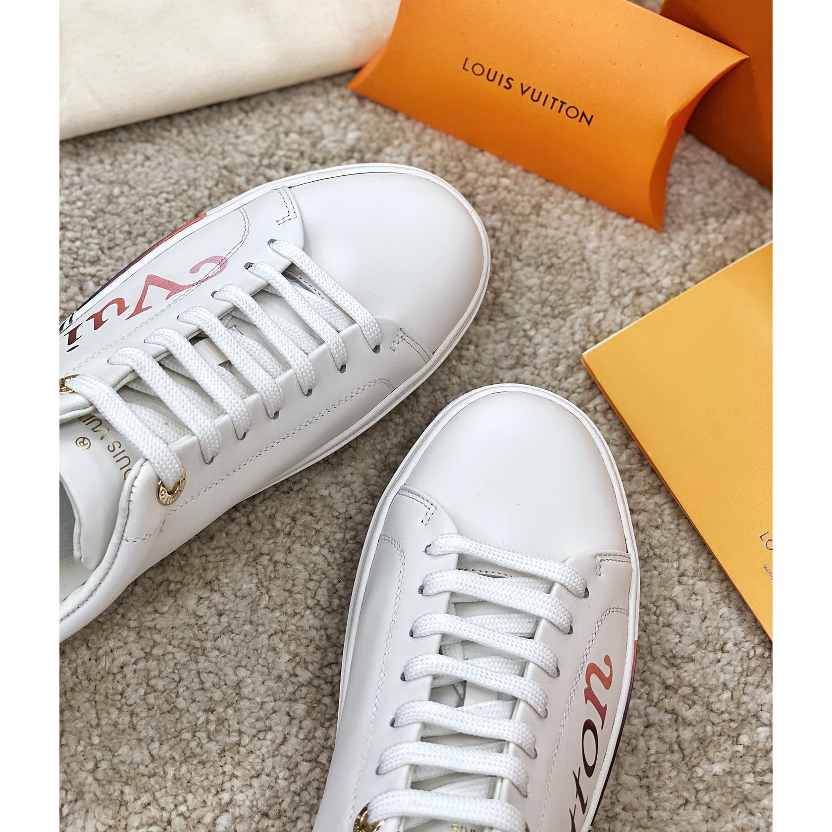 Louis Vuitton Logo Sneaker - DopestKickz