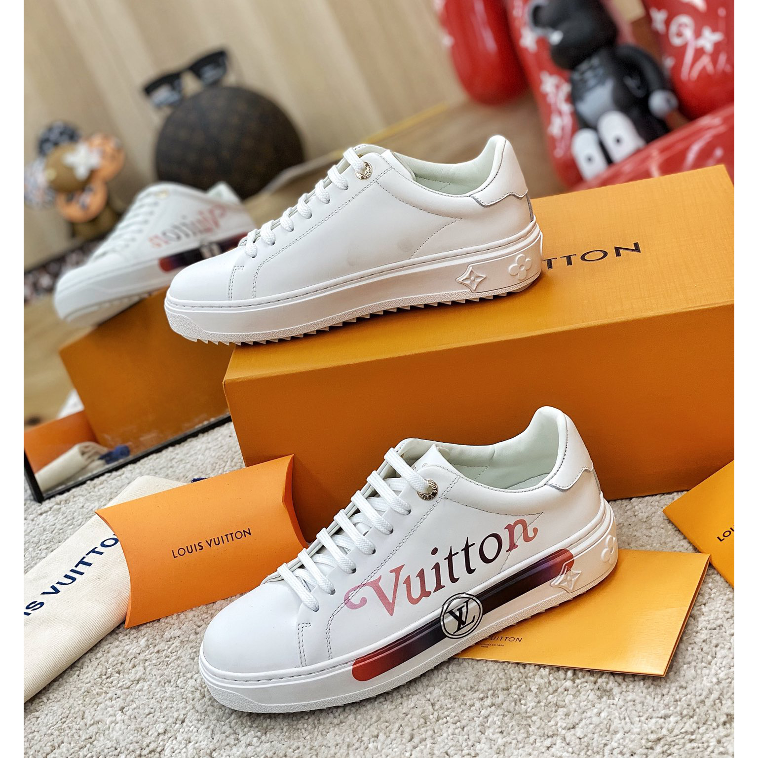 Louis Vuitton Logo Sneaker - DopestKickz