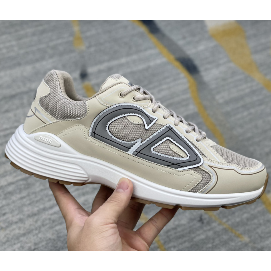 Dior B30 Sneaker White Mesh And Technical Fabric - DopestKickz