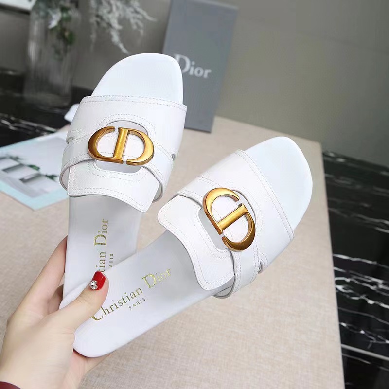 Dior CD Women Slides - DopestKickz