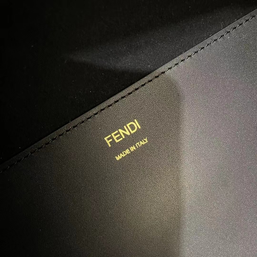 Fendi Sunshine Medium Beige Canvas Bag(40.5-35-21.5cm) - DopestKickz