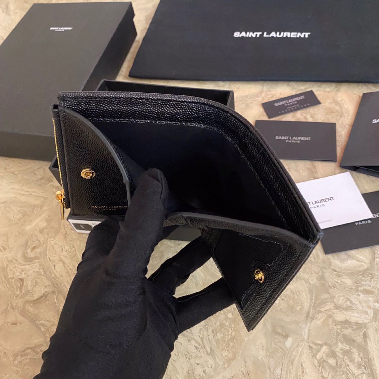 Saint Laurent Wallet - DopestKickz