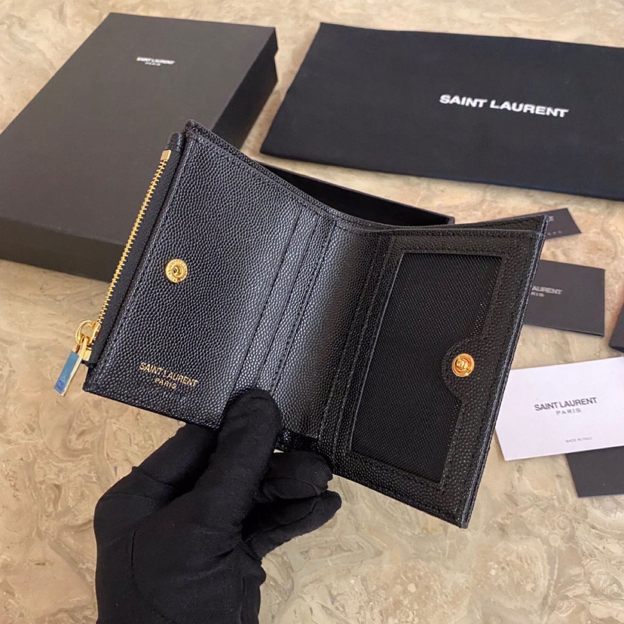 Saint Laurent Wallet - DopestKickz