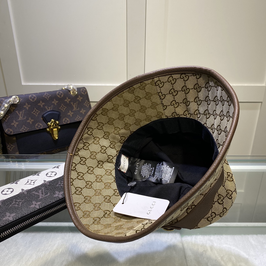 Gucci GG Canvas Bucket Hat    ‎576587 - DopestKickz