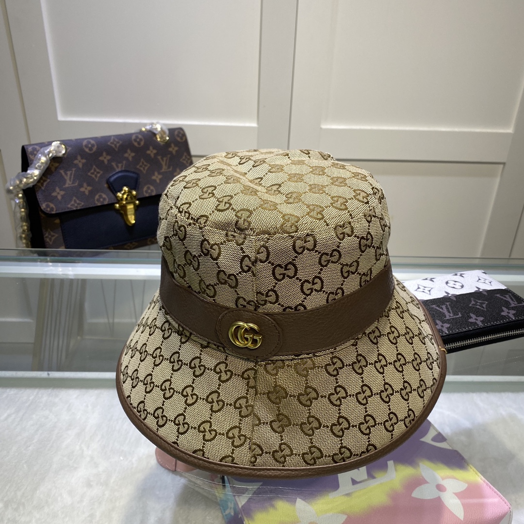 Gucci GG Canvas Bucket Hat    ‎576587 - DopestKickz