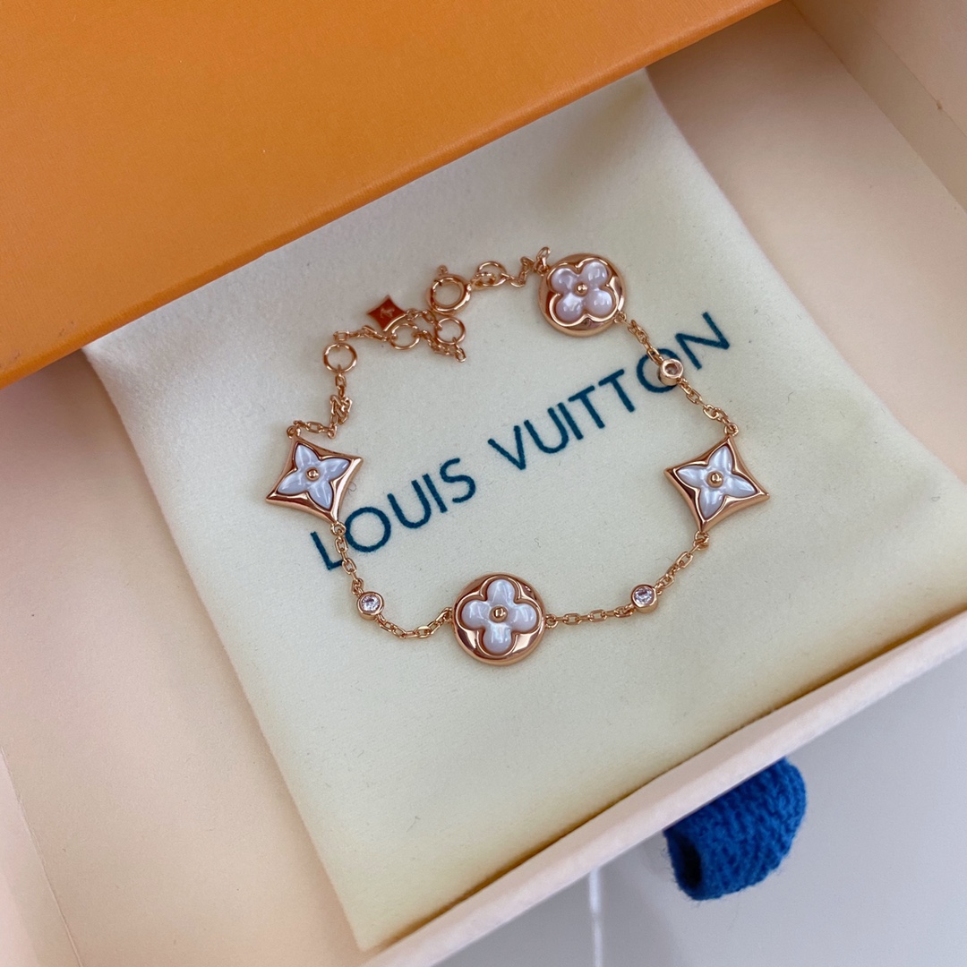 Louis Vuitton Color Blossom BB Multi-Motifs Bracelet   Q95650 - DopestKickz