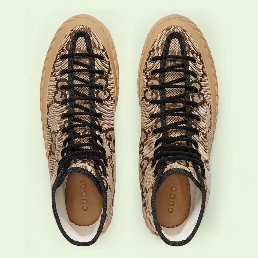 Gucci High-Top Maxi GG Sneaker - DopestKickz