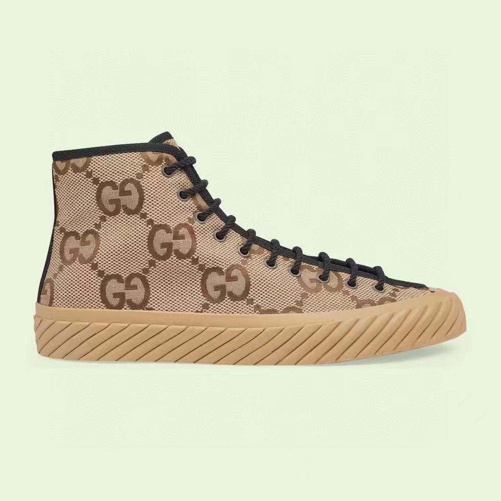 Gucci High-Top Maxi GG Sneaker - DopestKickz
