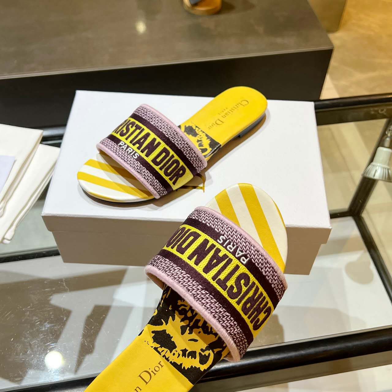 Dior Women Slides - DopestKickz