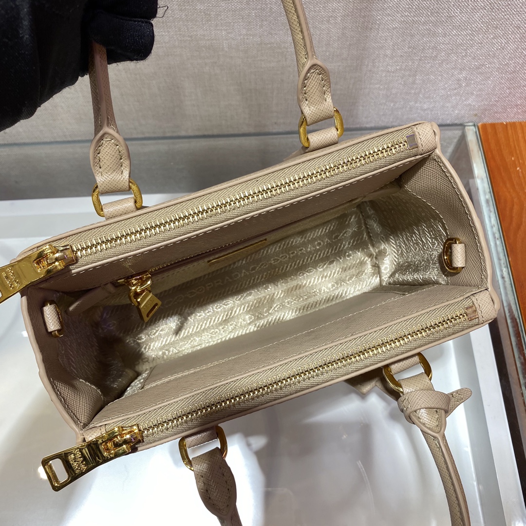 Prada Galleria Saffiano Leather Micro-Bag(20-14.5-9.5cm)   1BA906 - DopestKickz