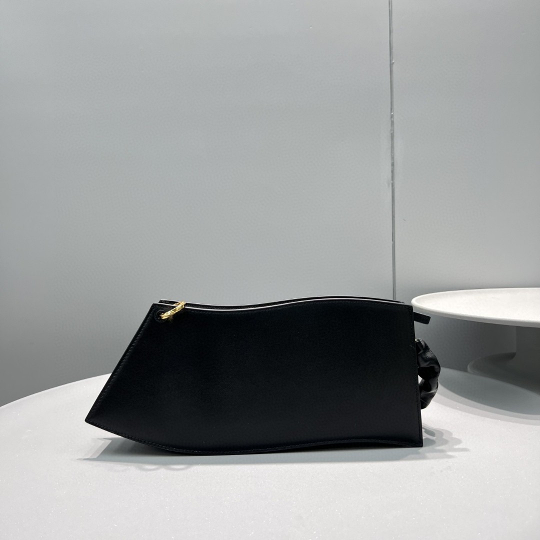 Jacquemus La Vague Ocean Curve Shoulder Bag(33-14.5-6cm) - DopestKickz