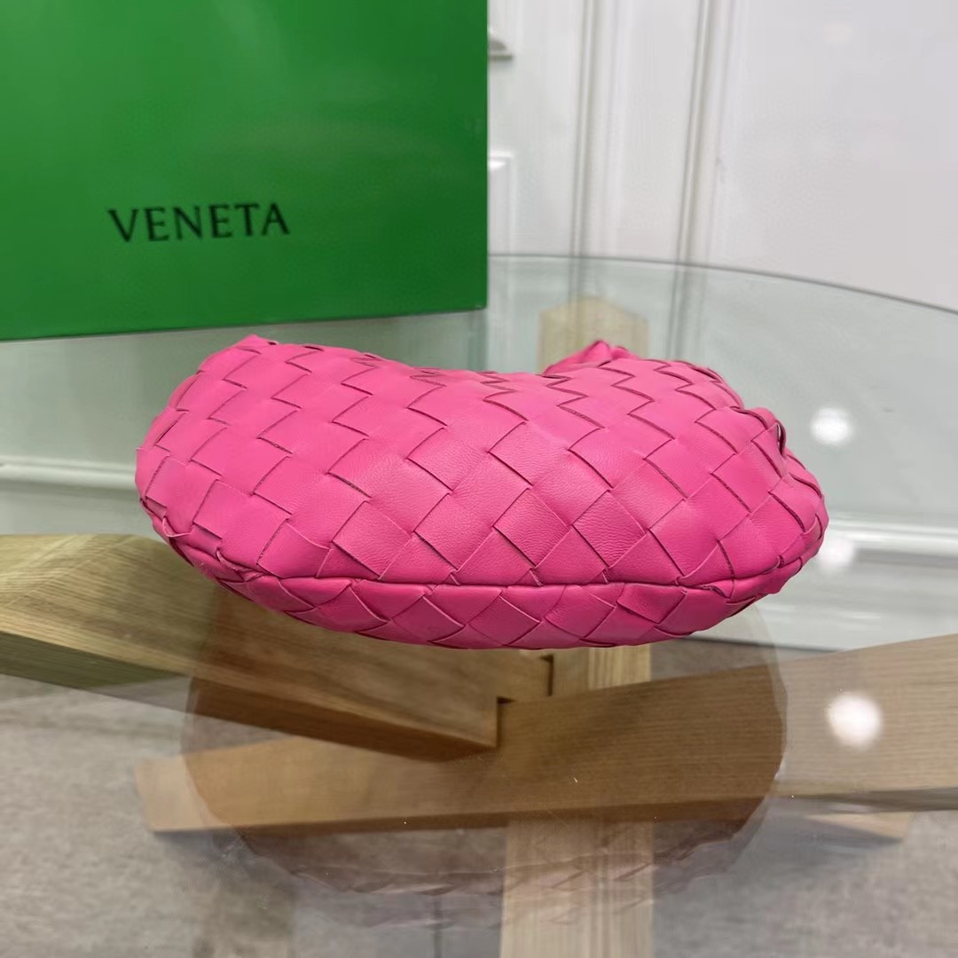 Bottega Veneta Teen Jodie Teen Intrecciato Leather Shoulder Bag(23-28-10CM) - DopestKickz