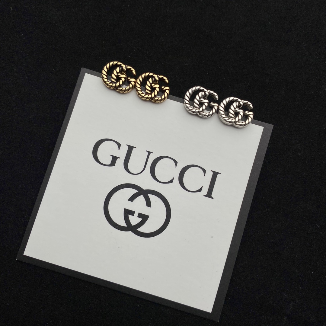Gucci Double G Earrings - DopestKickz