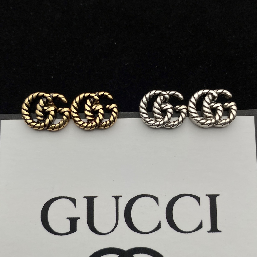 Gucci Double G Earrings - DopestKickz