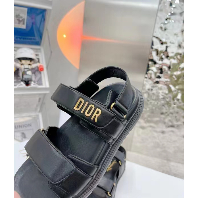 Dior Dioract Sandal With Lambskin - DopestKickz