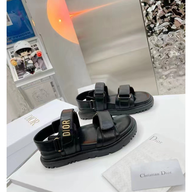 Dior Dioract Sandal With Lambskin - DopestKickz