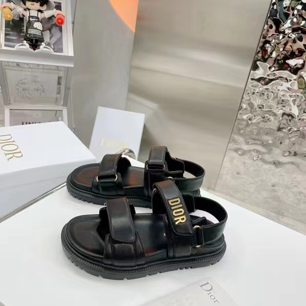 Dior Dioract Sandal With Lambskin - DopestKickz