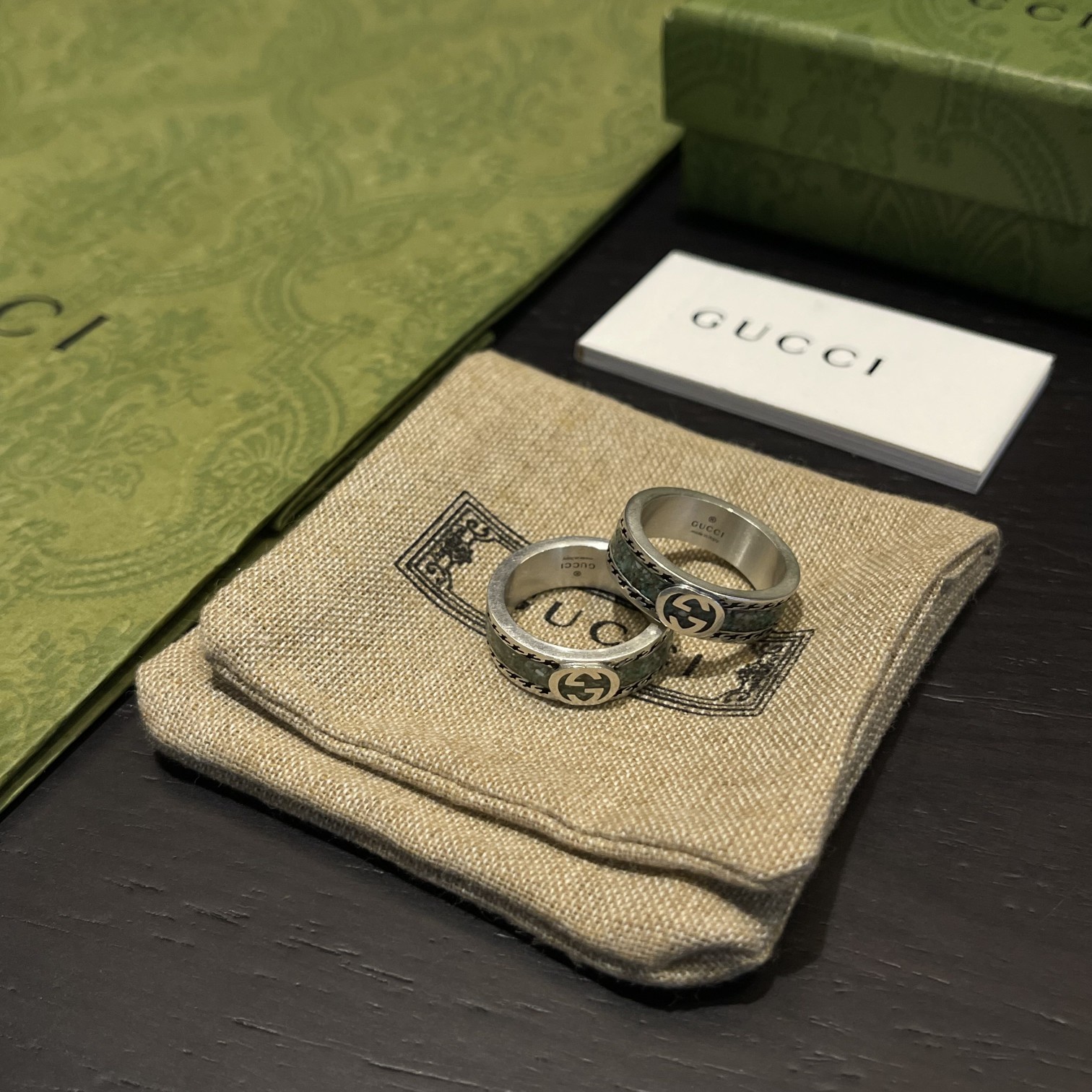 Gucci Ring with Interlocking G - DopestKickz