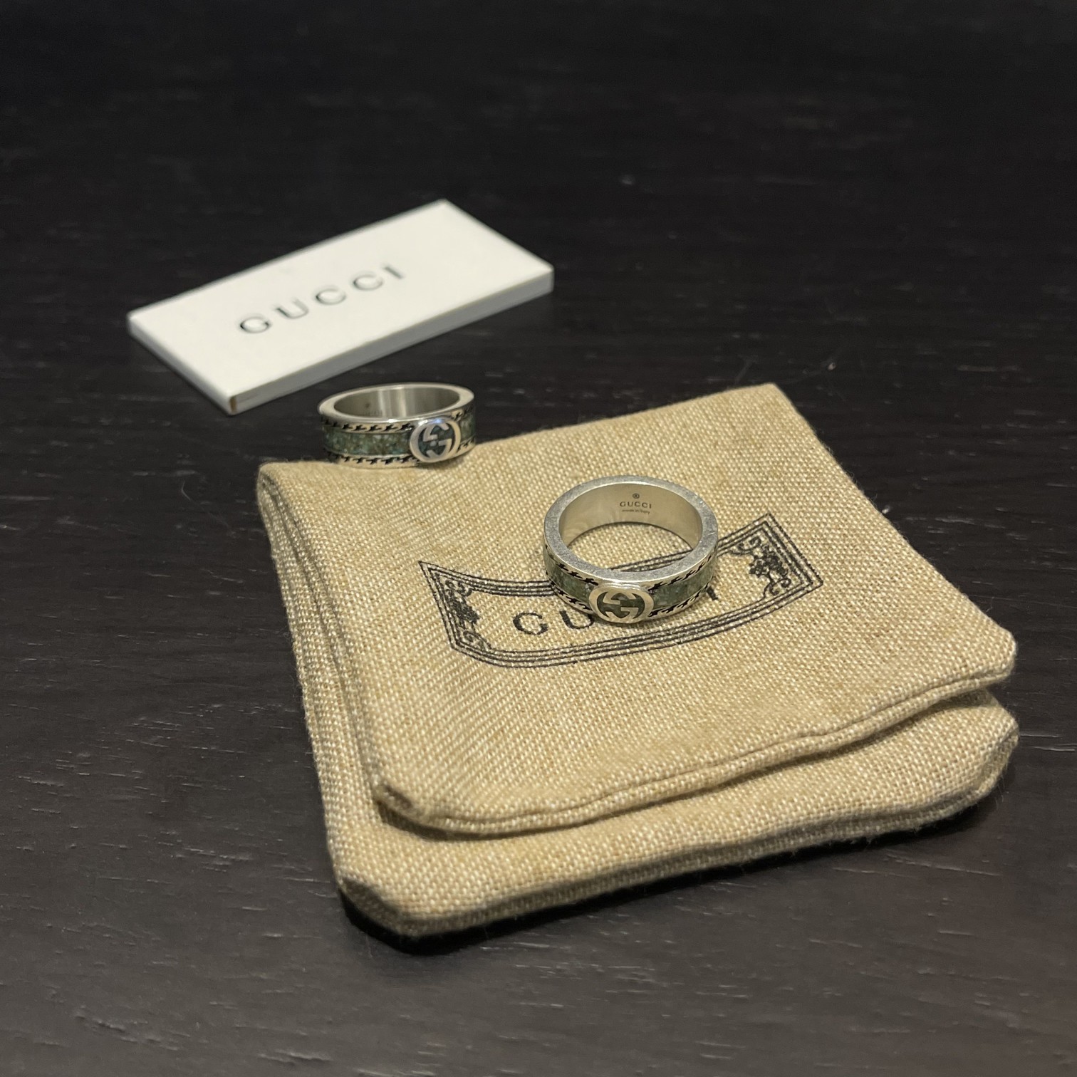 Gucci Ring with Interlocking G - DopestKickz