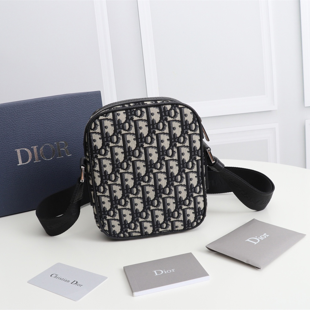 Dior Obique Messengers Bag(14.5- 18-6cm)  - DopestKickz