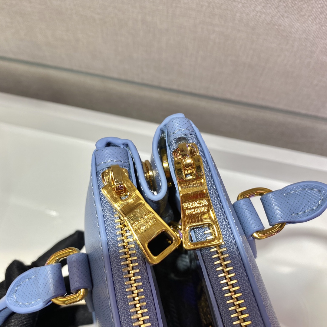 Prada Galleria Saffiano Leather Micro-Bag(20-14.5-9.5cm)   1BA906 - DopestKickz