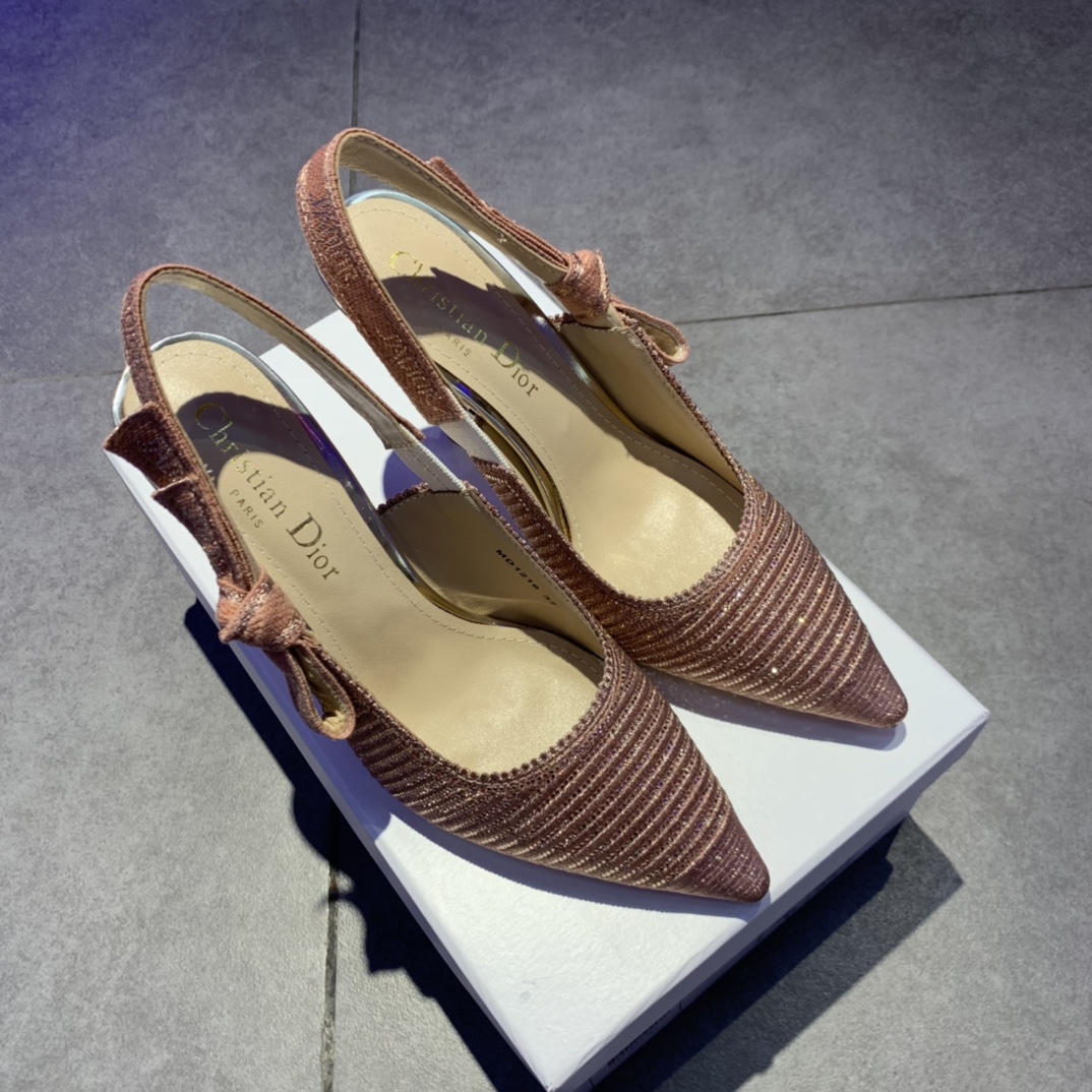 Dior J'Adior Slingback Pump With Heel Height Of 9.5cm - DopestKickz